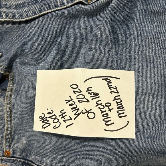 Levi’s Men’s 505 Regular Fit Straight Leg Jeans Size 34”x30” (2020) - Picture 11 of 12